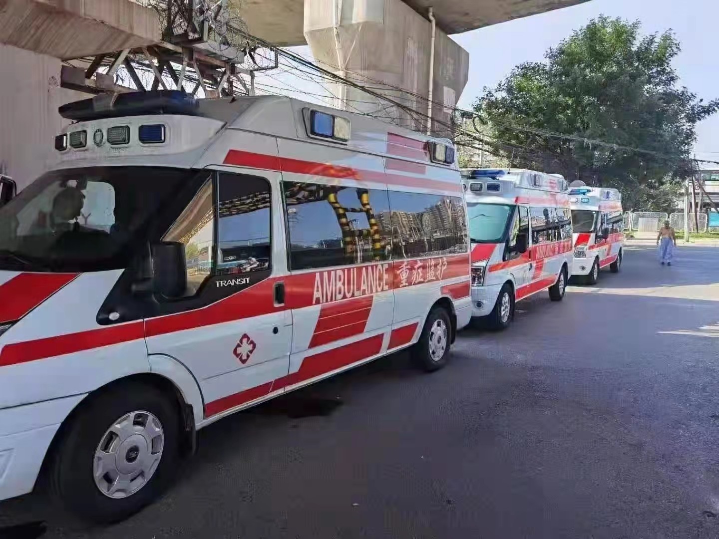 中方县救护车出租